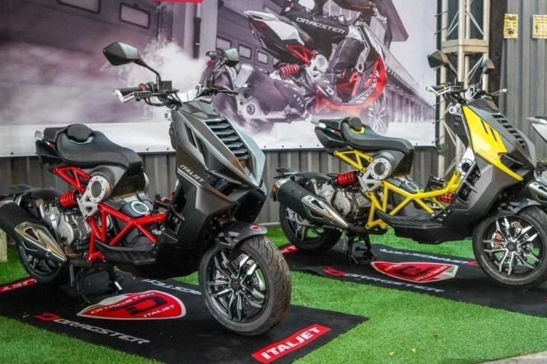 ItalJet Dragster 200cc Naked Sports Automatic Scooter Was £5299 Now £3699