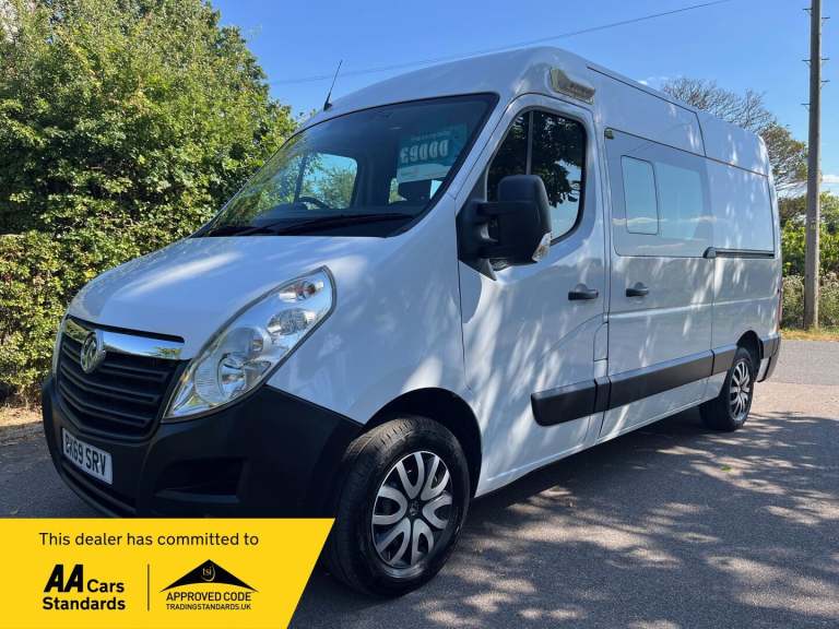 2020 Vauxhall Movano 2.3 CDTi 3500 FWD L2 H2 Euro 6 5dr PANEL VAN Diesel Manual