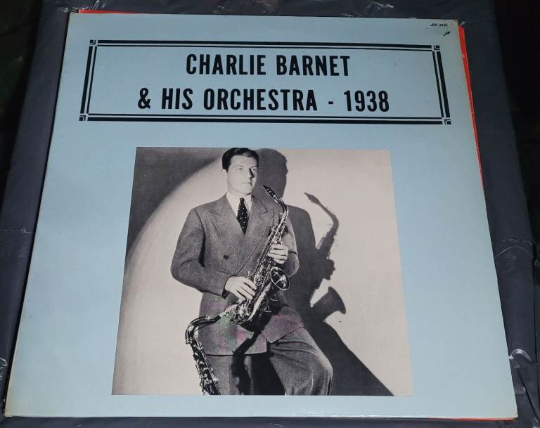 CHARLIE BARNET & HIS ORCHESTRA  - 1938 RARE JAZZ VINYL LP RECORD Nr Mint r2/14