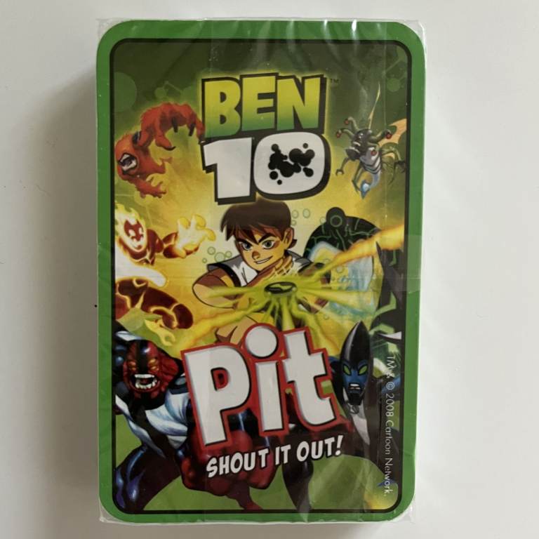 ** CAN POST ** UNUSED sealed 1 pack Ben Tennyson, Ben 10 Pit Shout It Out! cards from game.