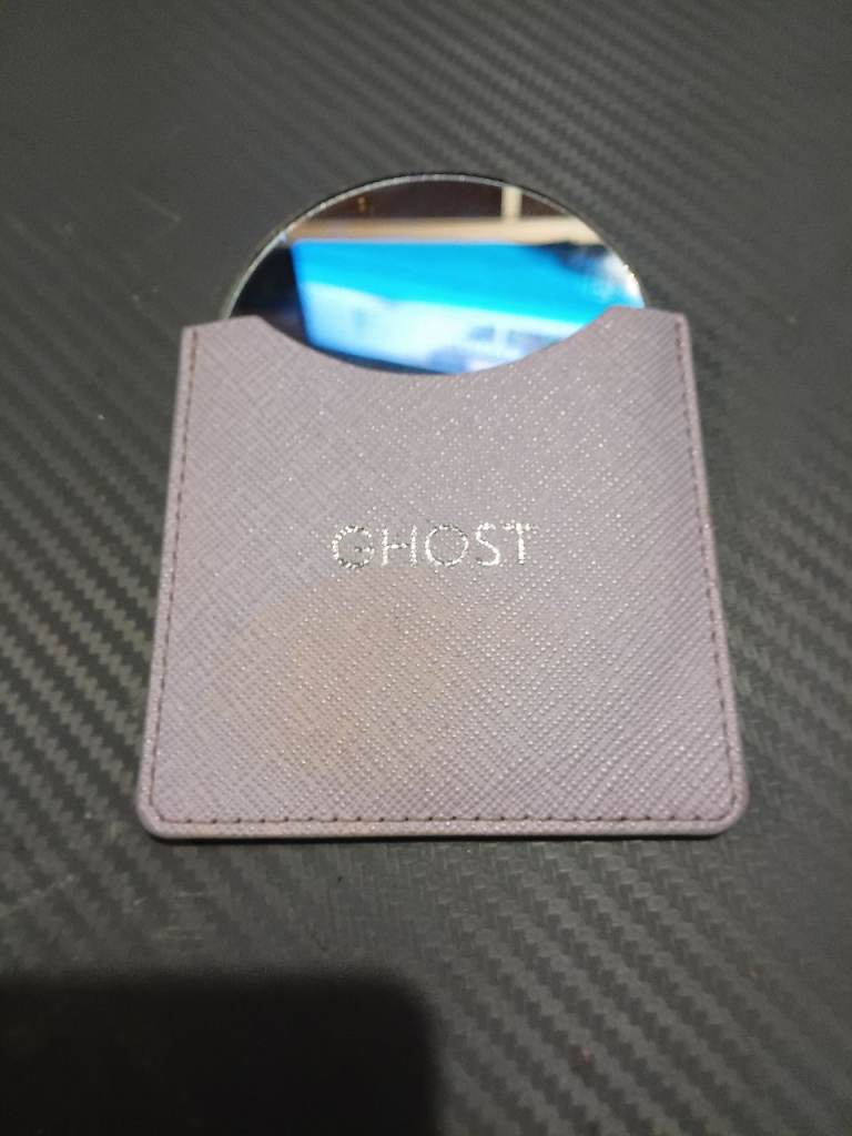Ghost Compact Mirror with Pouch – Good Condition