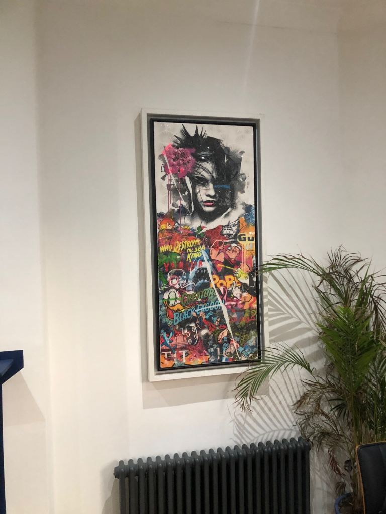 image for Voyager - Boutique Edition Artist proof no3 painting Lhouette