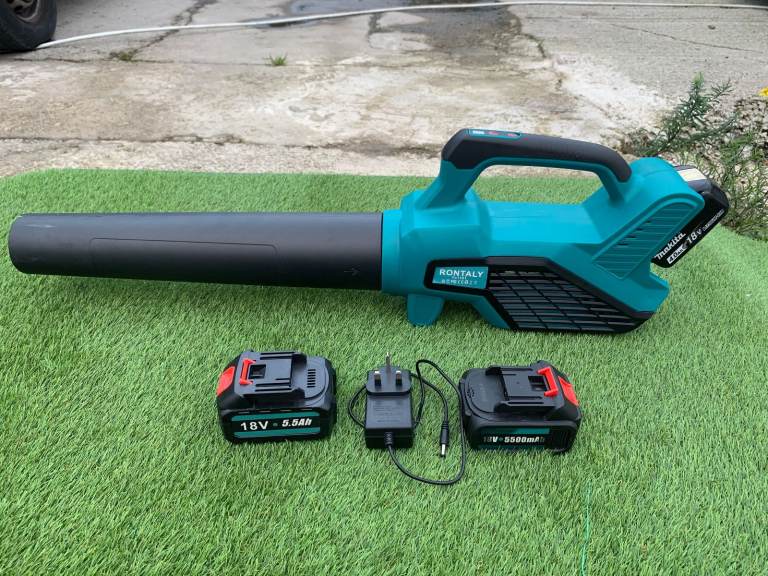 Leaf Blower, Cordless, Lithium Batteries, Makita Compatible, Super Powerful and Lightweight, NEW!
