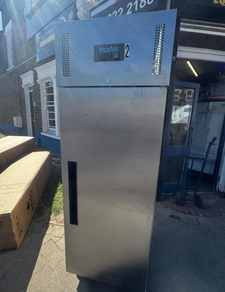 Commercial single door polar fridge cafe shop restaurant 