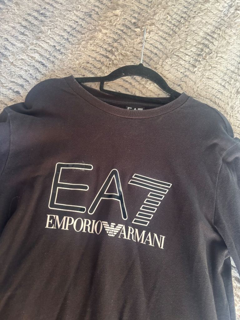 EA7 Emporio Armani and Replay Long Sleeve Tops – Good Condition