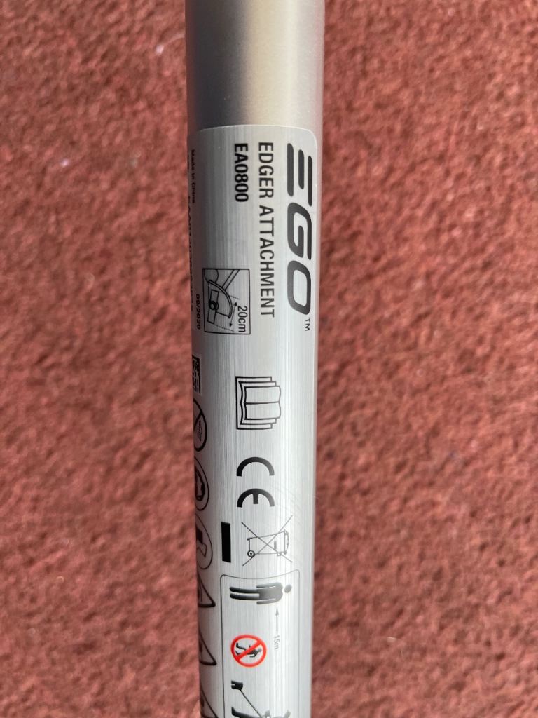 Ego power plus edger attachment