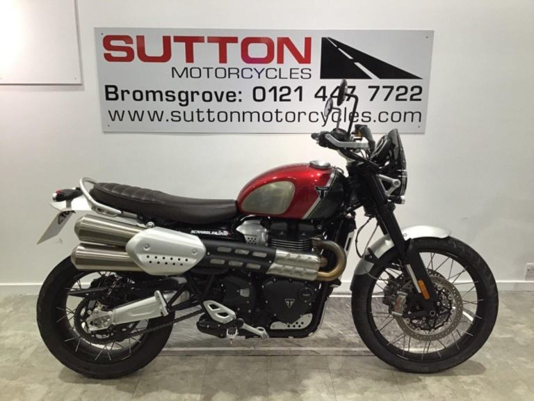 Triumph Srambler 1200XC GOLDLINE with extras,