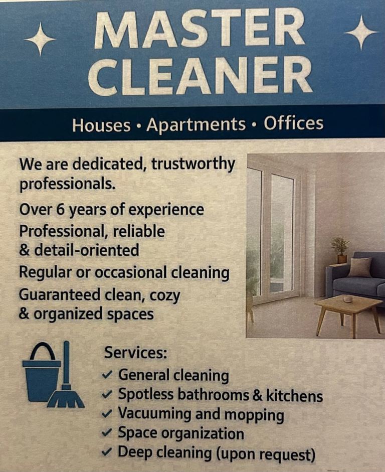 Master Cleaner 🧹🧼🫧