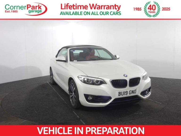 2019 BMW 2 Series 1.5 218i GPF Sport Convertible 2dr Petrol Manual Euro 6 (s/s) (136 ps) Converti...