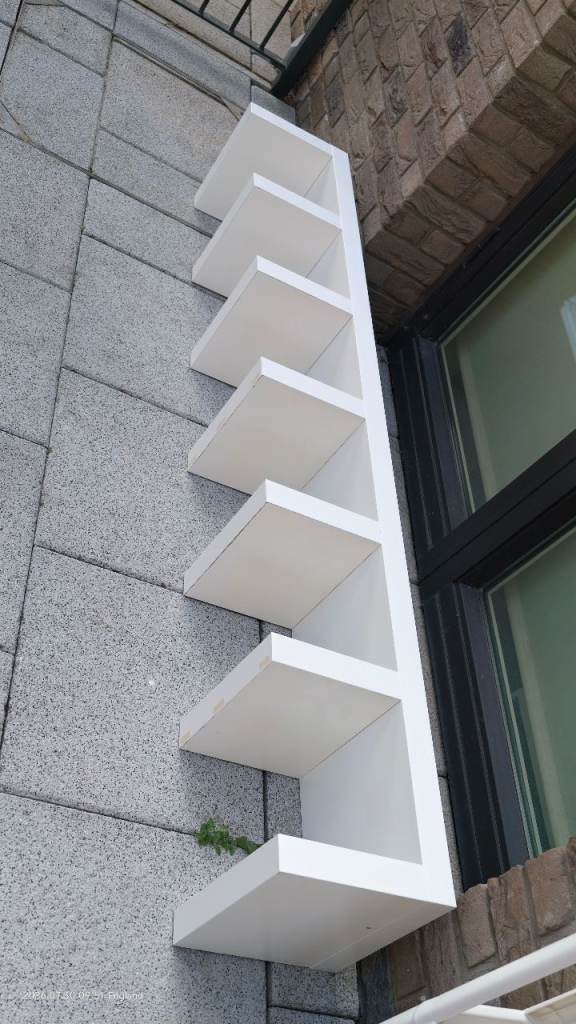 RRP60 IKEA LACK Wall Shelf Unit – White, 30x190 cm