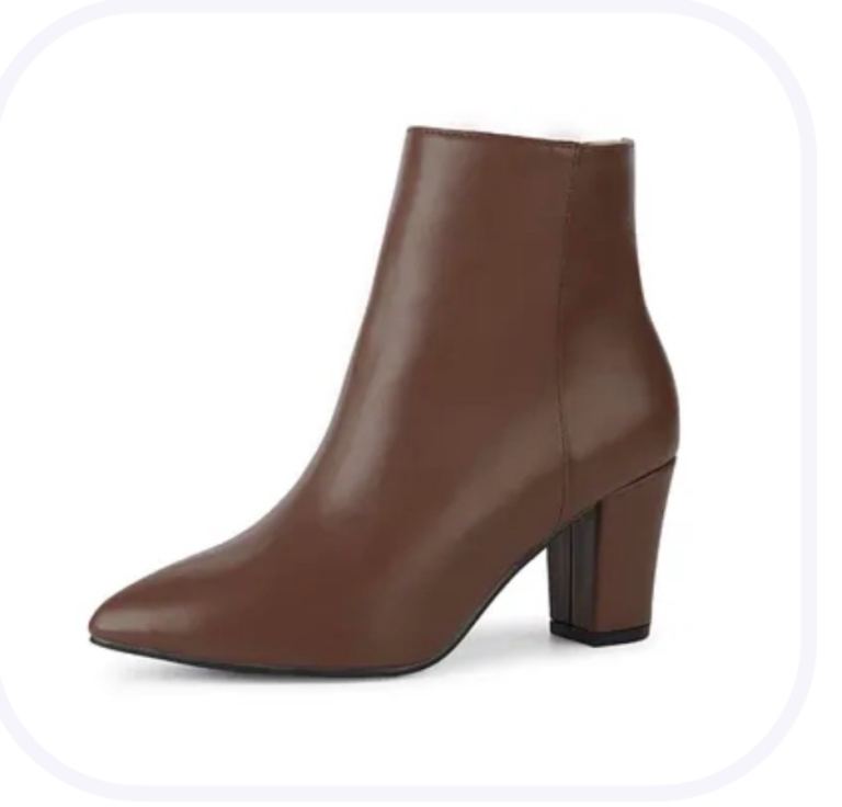 Brown boot(size 8)