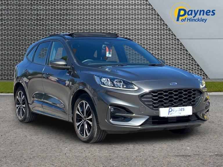 2023 Ford Kuga ST-Line X Edition 5 Dr 2.5L 190ps fHEV AUTO Magnetic Grey LOW MLS
