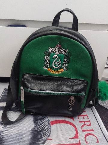 harry potter slytherin quilted mini backpack Loungefly 'Choose Your House' Collection: House MIni-Backpack, Amazon Exclusive This exclusive mini backpack is ready to be part of your wardrobe Harry Potter Slytherin Mini Backpack