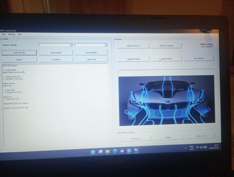 Jaguar and BMW car diagnostic laptop