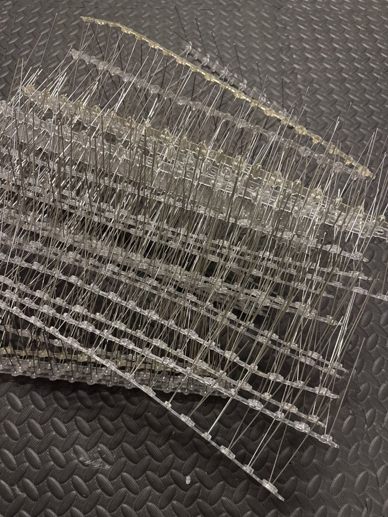 Pigeon spikes bird deterrent  