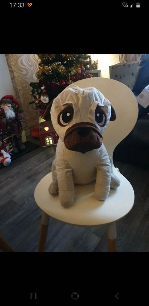 Large pug toy