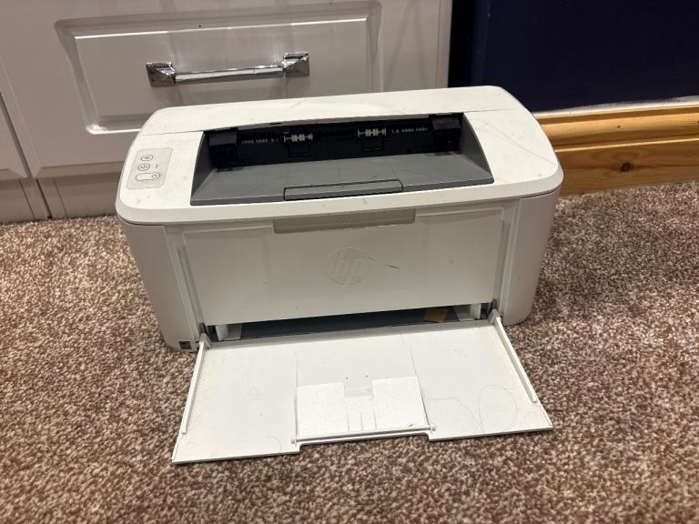 HP laser jet - black and white with ink 