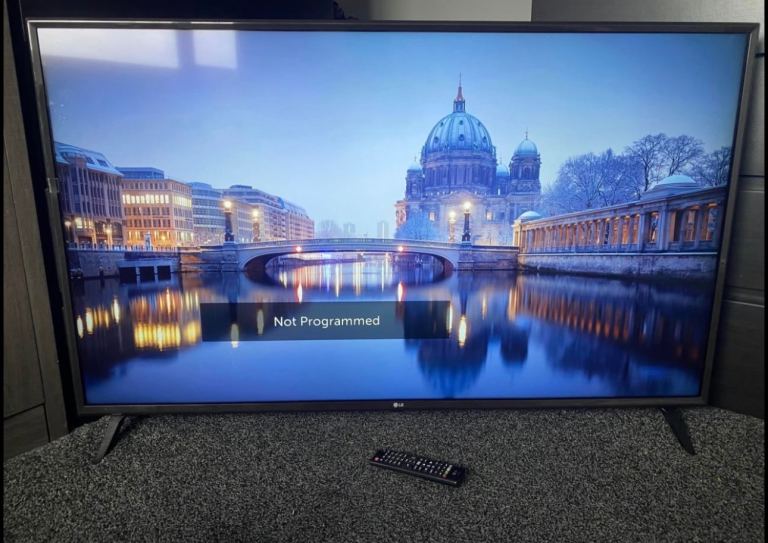 55” LG 4K Ultra HD Smart TV