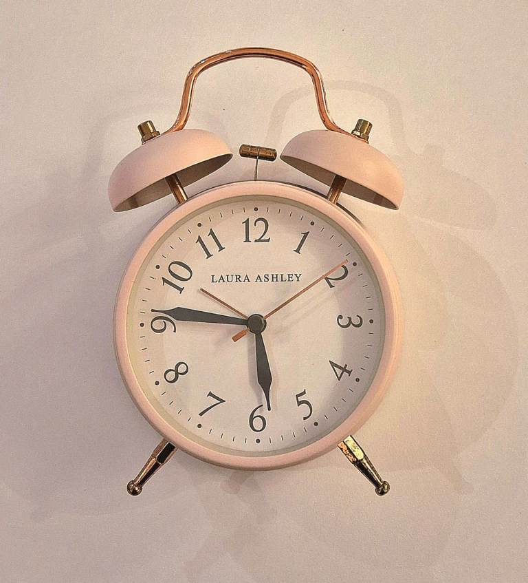 Laura Ashley - desk clock