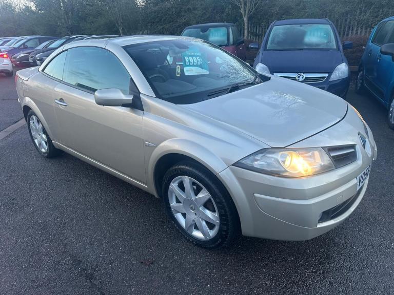 2008 Renault Megane 1.6 VVT Dynamique 2dr CONVERTIBLE PETROL Manual