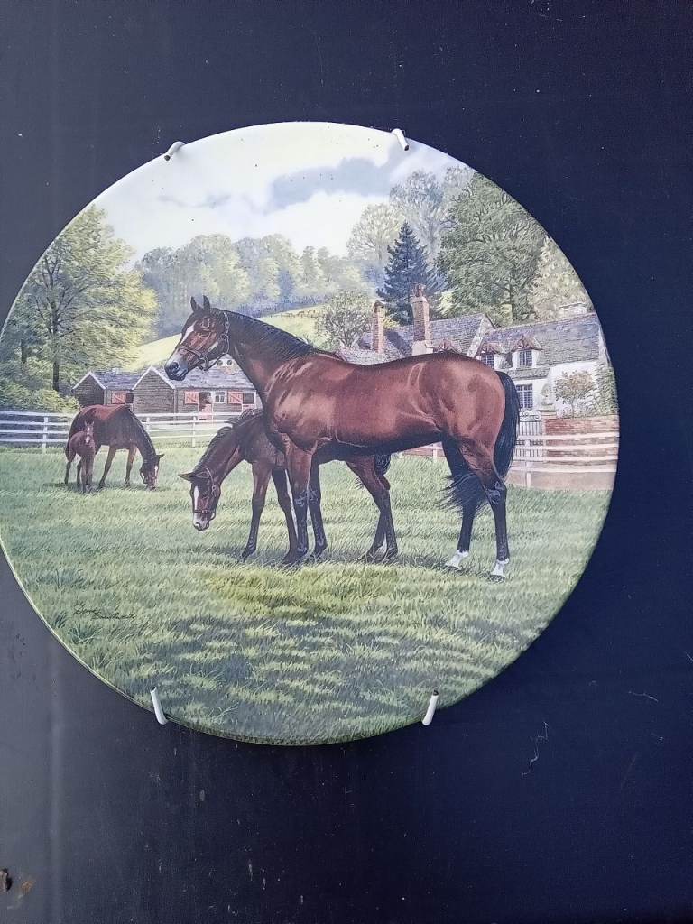 Royal doulton collectable horse plate
