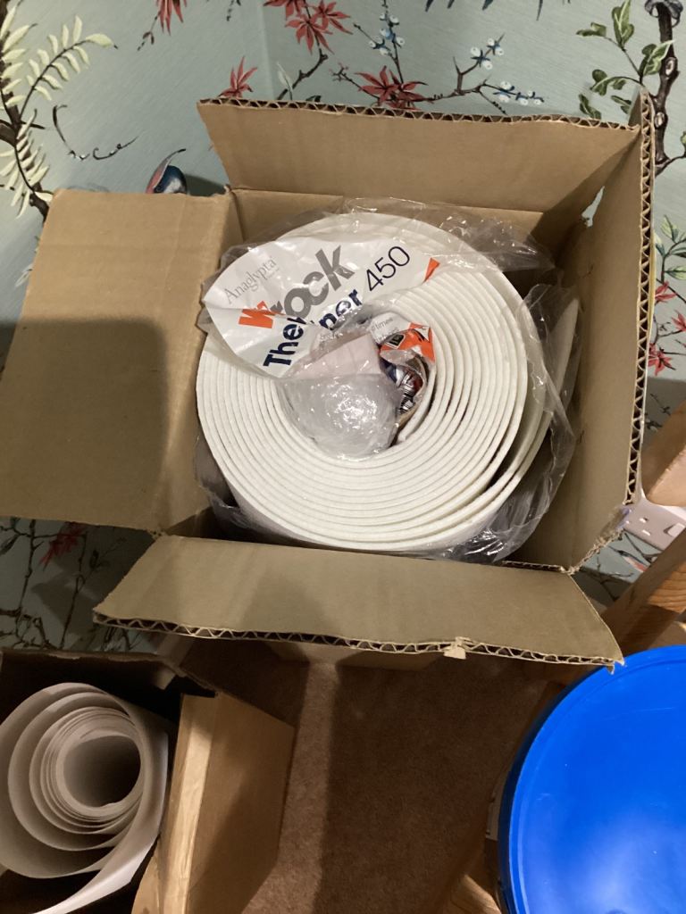 Wall thermal insulation paper