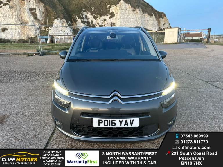 2016 Citroen Grand C4 Picasso Exclusive+ - New MOT - 7 Seats - £20 Tax - ULEZ - 3 Month Warranty