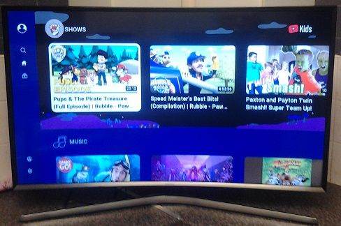 samsung curve 40 inch screen smart tv - sensible offer for quick sale 