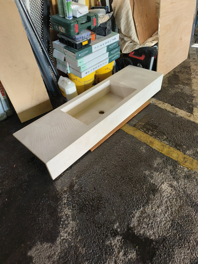 Bathroom sink and Countertop vanity 