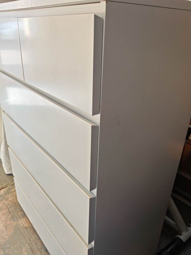 IKEA Malm chest of drawers (4 big drawers, 2 small drawers) 
