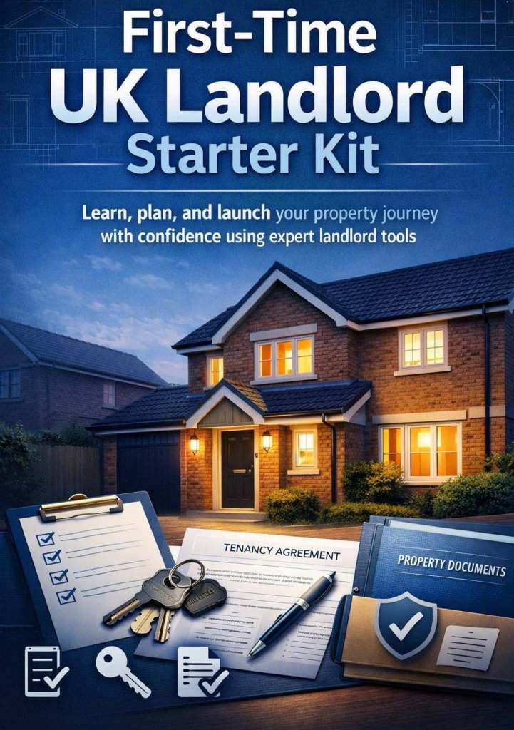 First-Time UK Landlord Starter Kit Book – Brand New