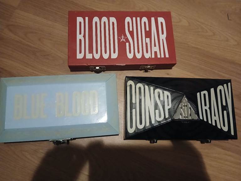 Jeffree Star palettes x 3
