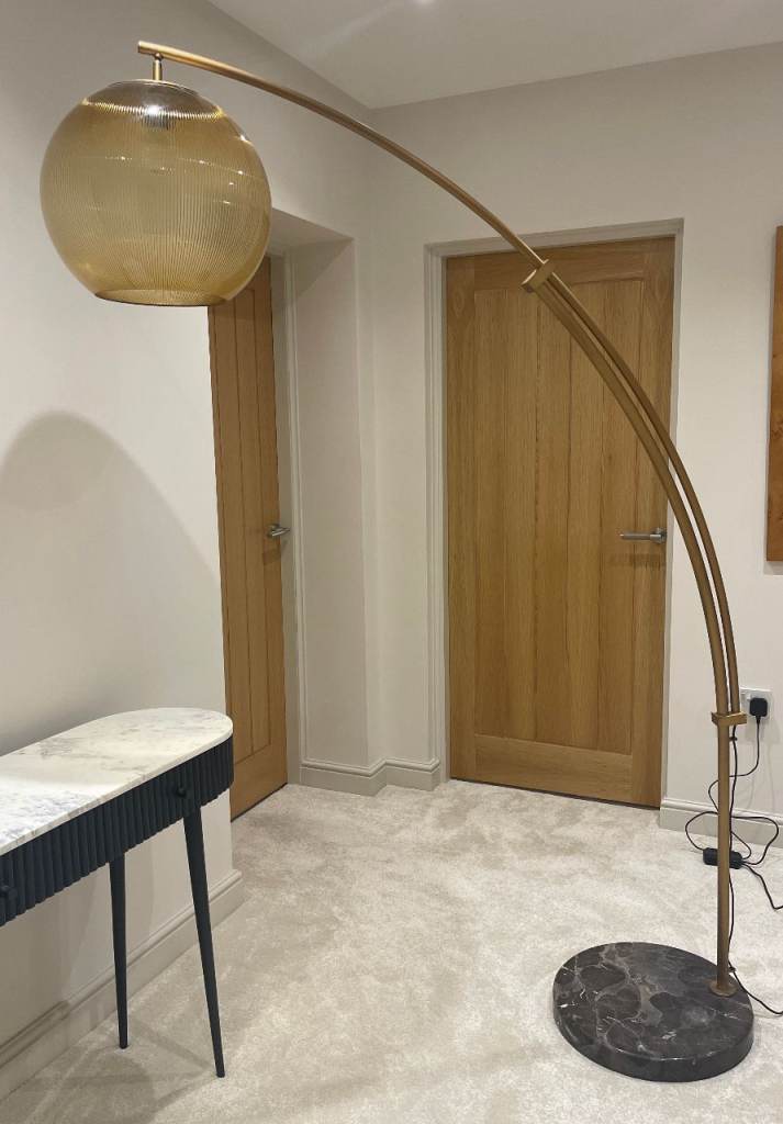 Soho Home, designer floor lamp