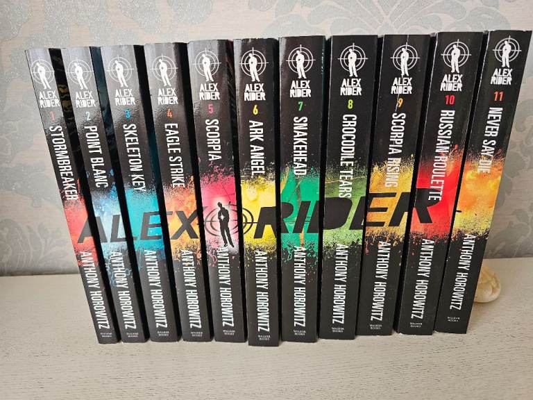 Alex Rider Book Series by Anthony Horowitz (11 Books)