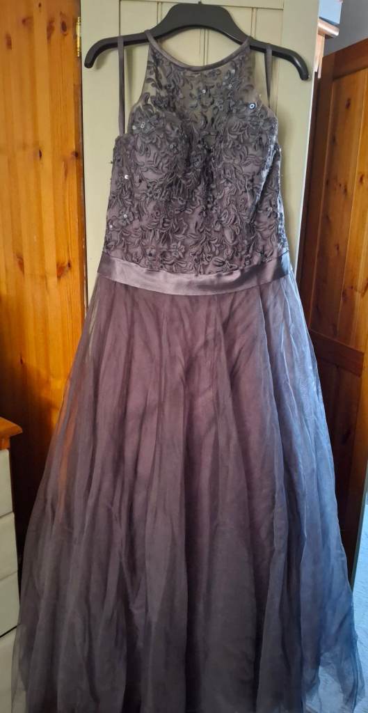 image for Dark Grey Medium bridesmaid/Prom dress