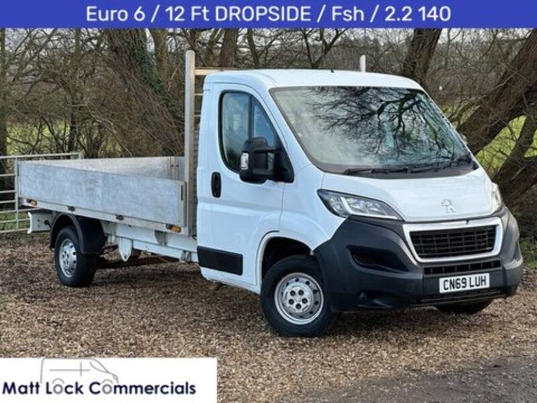 2019 Peugeot Boxer 2.2 BlueHDi Chassis Crew Cab S 140ps CHASSIS CAB DIESEL Manual