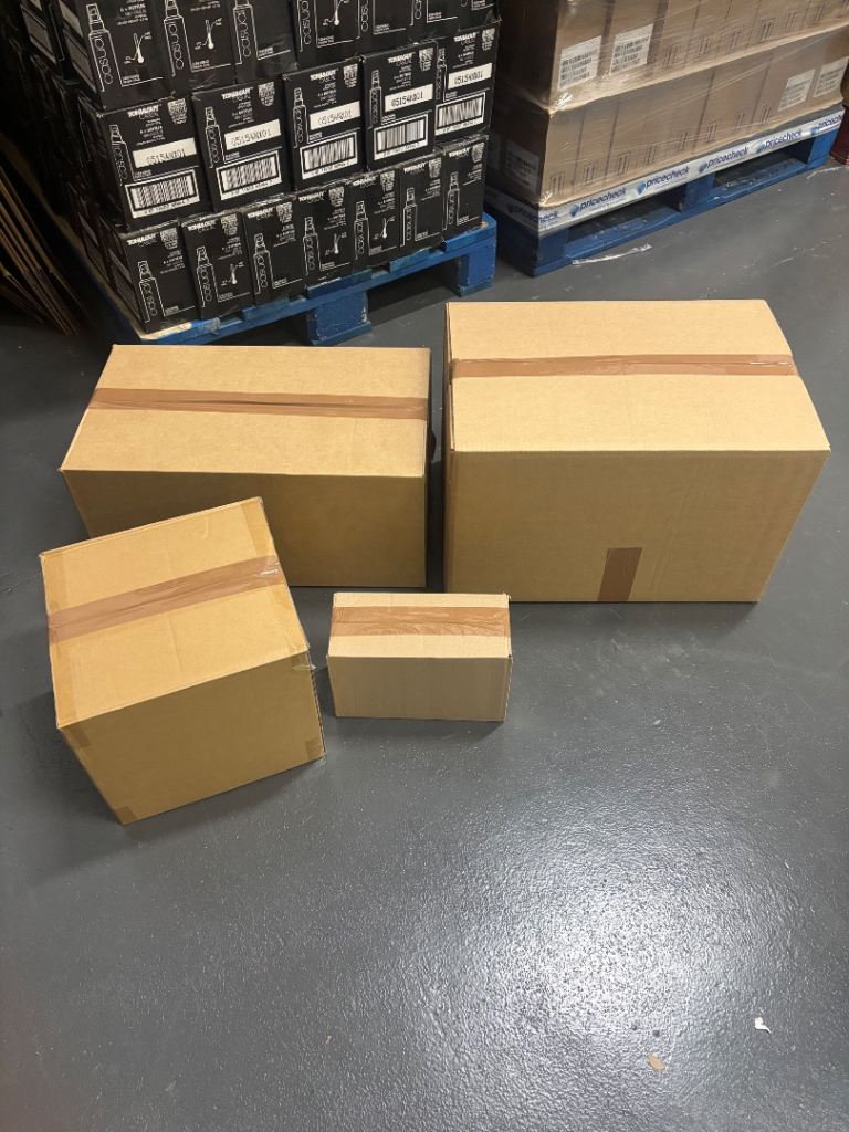 PACKING BOXES LARGE/MEDIUM/SMALL