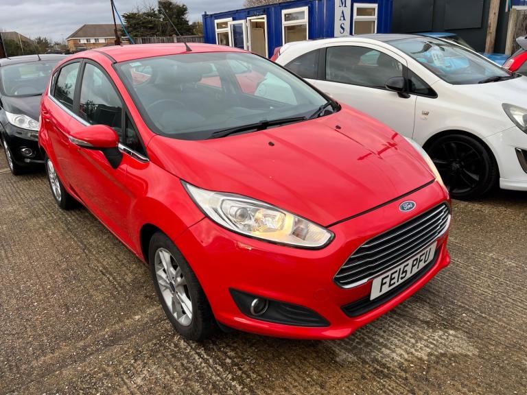 2015 Ford Fiesta 1.0T EcoBoost Zetec Euro 6 (s/s) 5dr HATCHBACK Petrol Manual