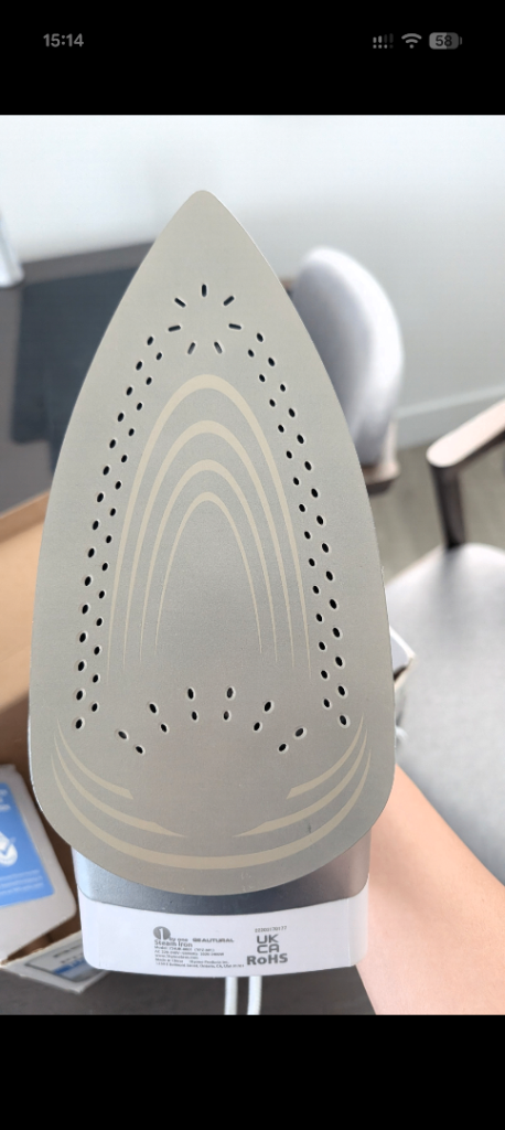 BEAUTURAL Steam Iron with Digital Display – As Good As New