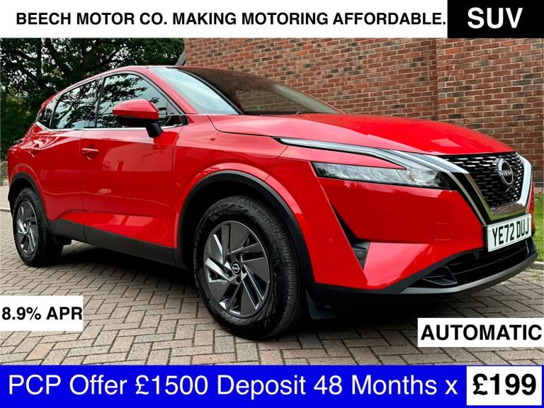 2022 Nissan Qashqai 1.3 DIG-T MHEV Acenta Premium XTRON Euro 6 (s/s) 5dr HATCHBACK Petrol/Electri...