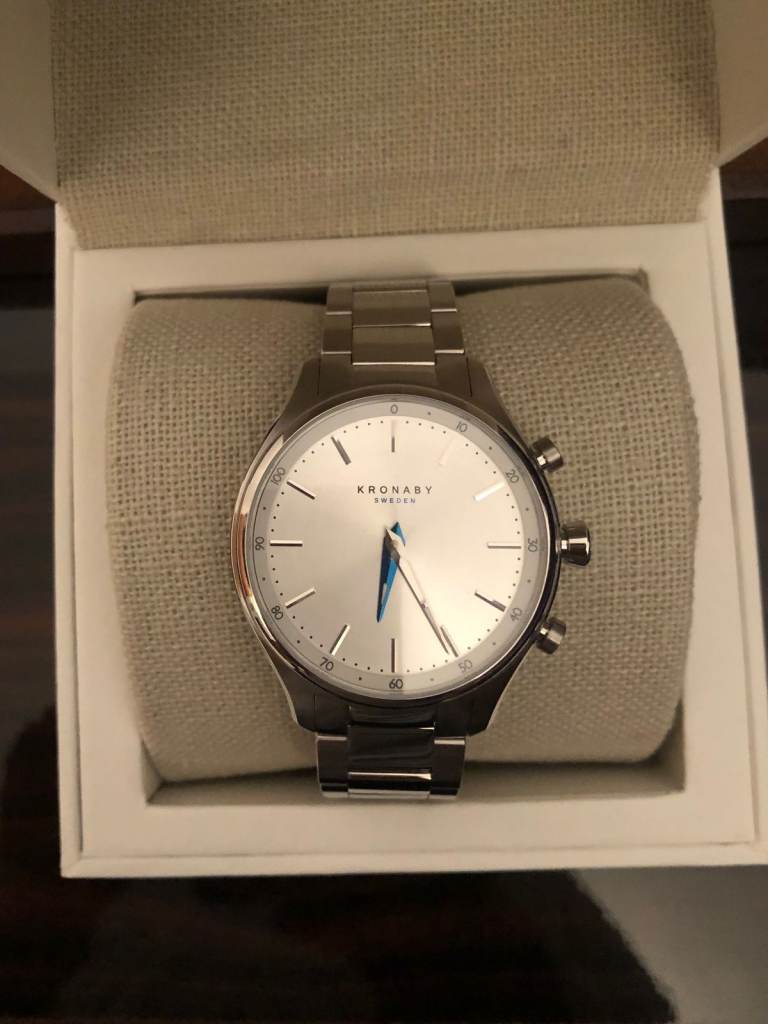 Kronaby Sweden Watch - Silver, As Good As New