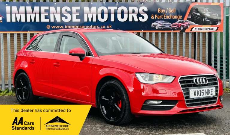  Audi A3 1.4 TFSI CoD Sport Sportback S Tronic Euro 6 (s/s) 5dr Petrol Automatic