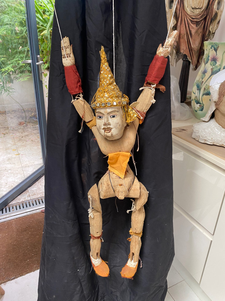 Burmese Marionette, vintage