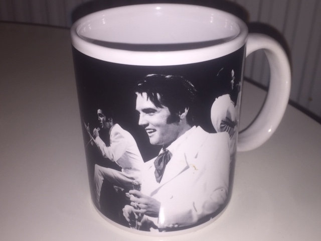 Elvis Mug: 'Taking Care of Business' *AS NEW*