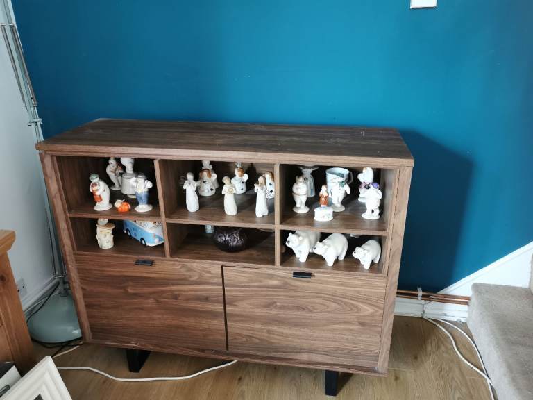 Wooden Display Cabinet / Bookcase with Storage