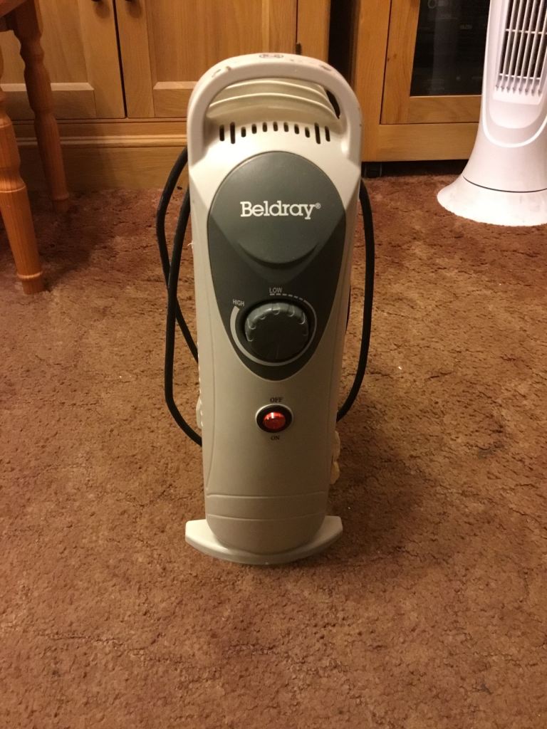 Beldray oil filled electric radiator 
