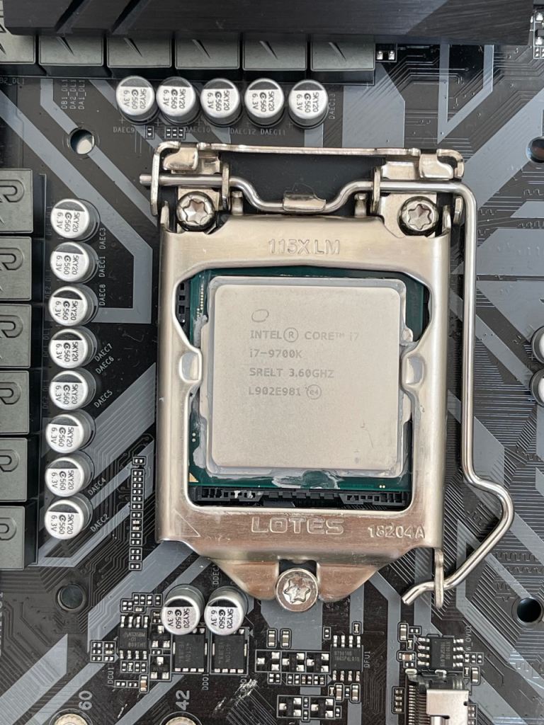 Intel Core i7 9700K Processor - Good Condition, Working CPU