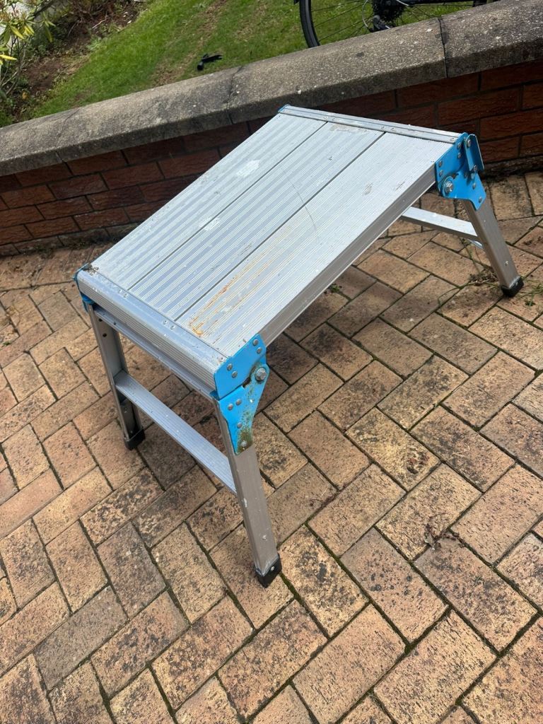 Aluminium step up ideal for builders / DIY 