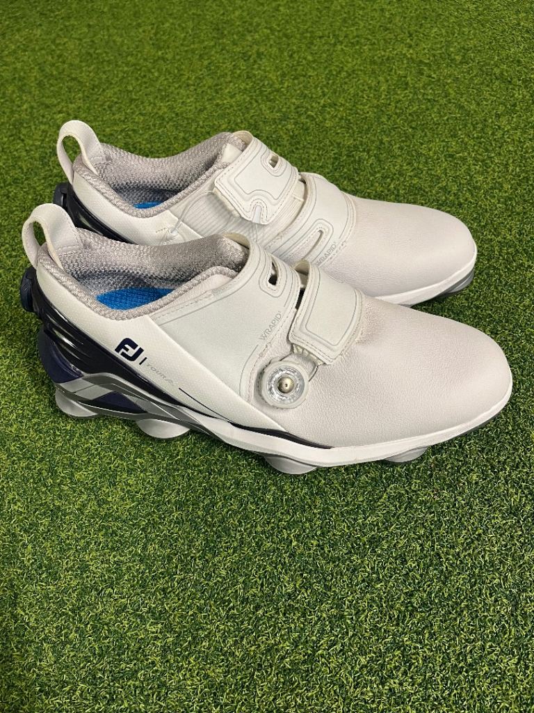FOOTJOY ALPHA TOUR DOUBLE BOA GOLF SHOES. SIZE 7.5. BRAND NEW 