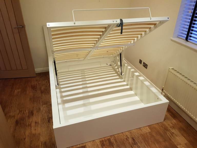 Double IKEA malm ottmon bed for £120